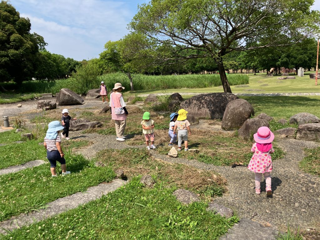 公園は発見がいっぱい！
