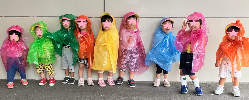雨の日もたのしいね