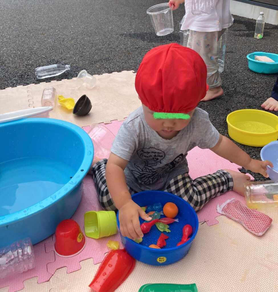 色水あそび