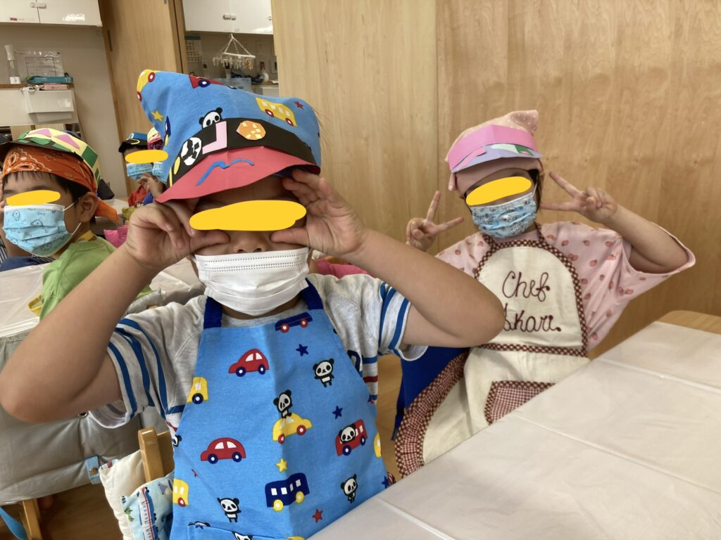 ハンバーガー作り