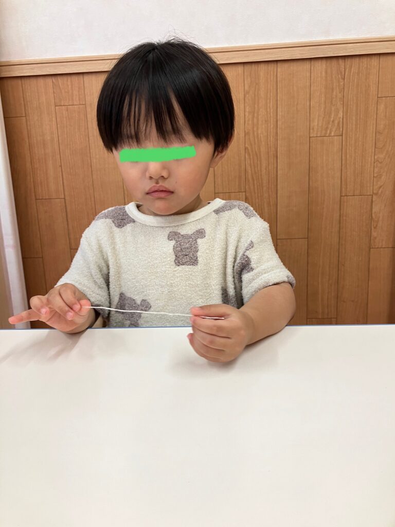 感触遊び（はるさめ）