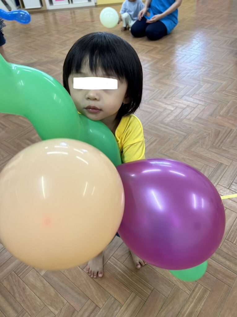 風船遊び