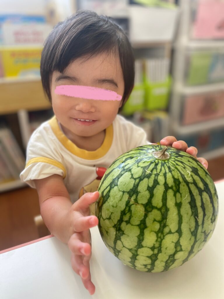 壁面製作「すいか」