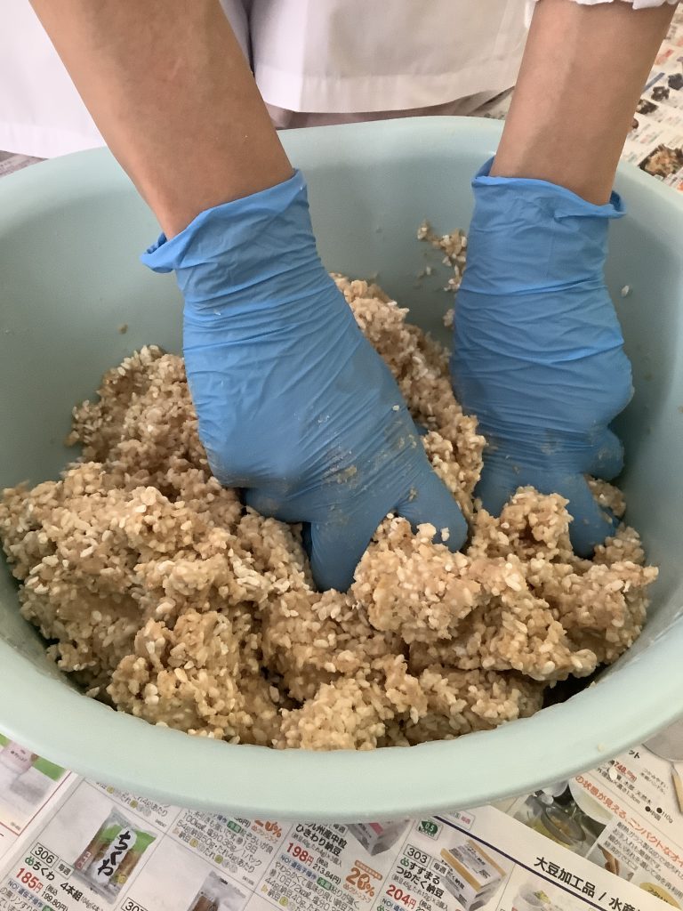 味噌を仕込みました！
