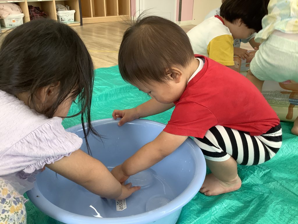 氷あそびをしました!