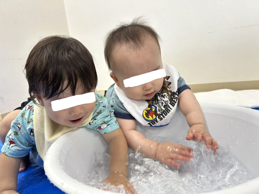 水遊び